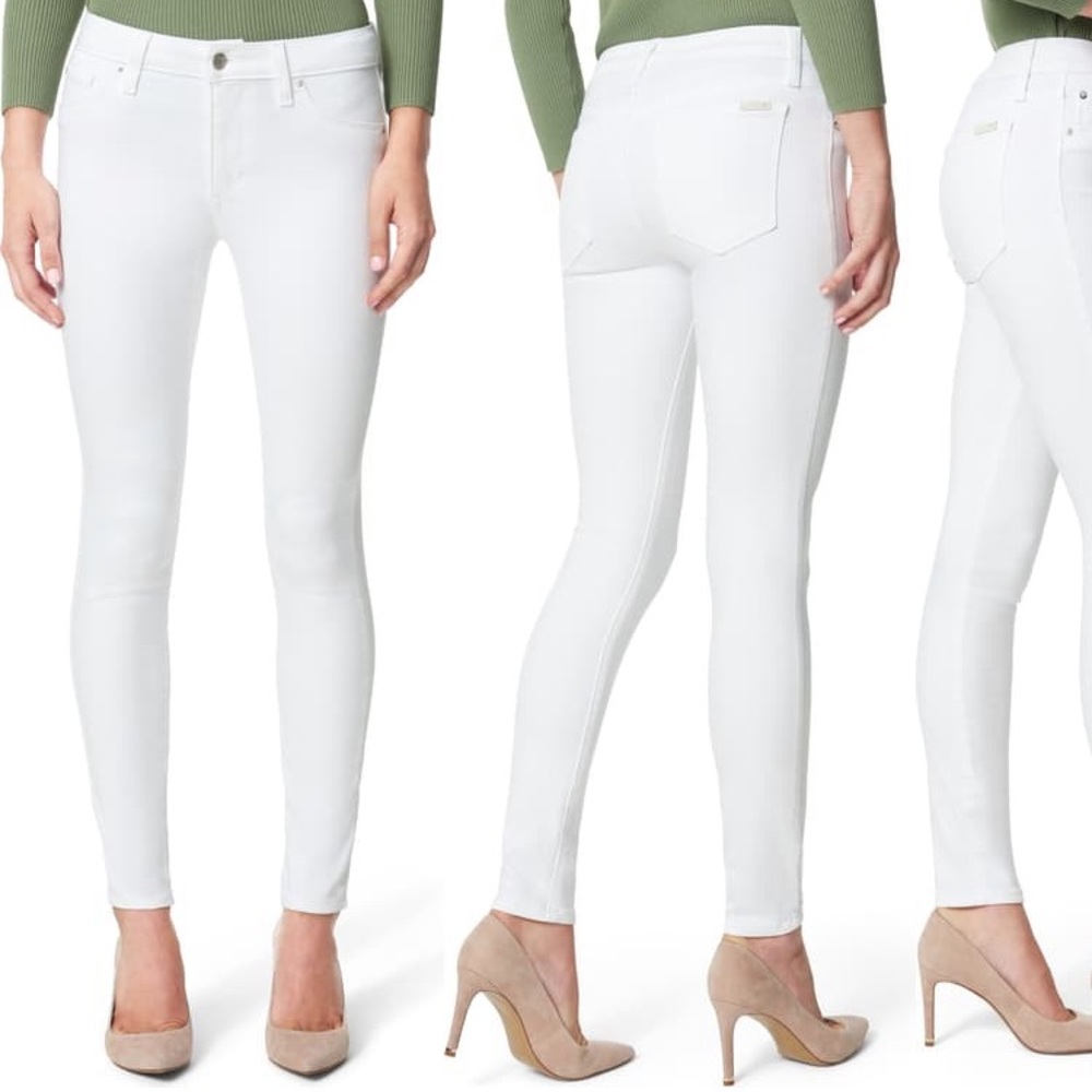 Joe’s white jeans